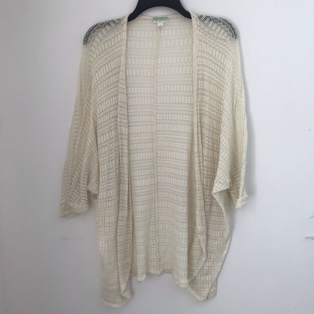 White Cardigan